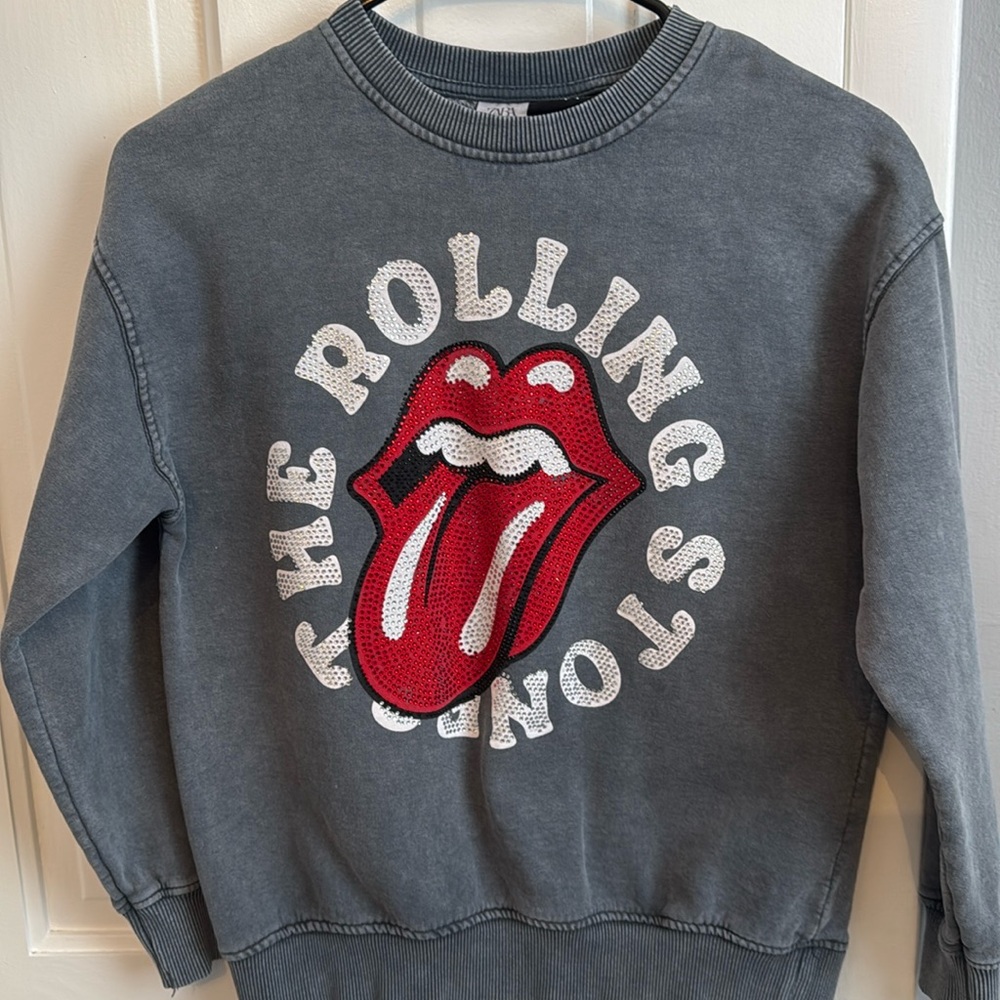 Zara Kids Rolling Stones Sweatshirt